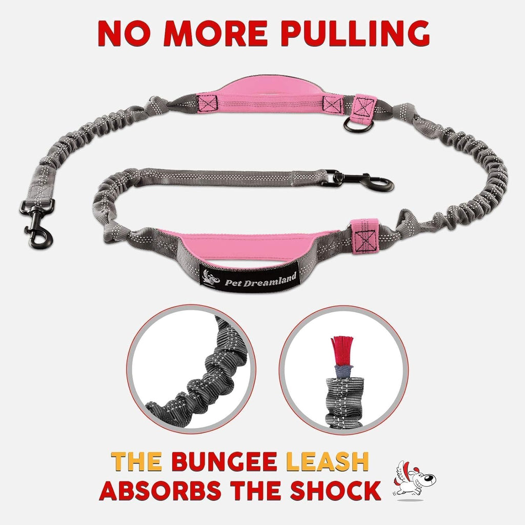 Hands Free Dog Leash and Poop Bag Dispenser F860