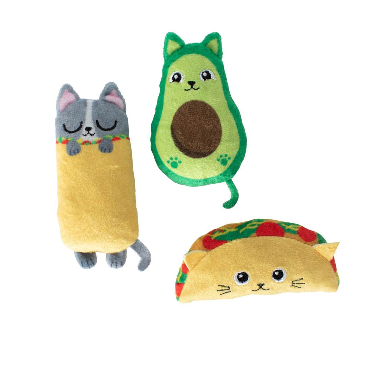 Plush Cat Toy 3 Piece Set H762
