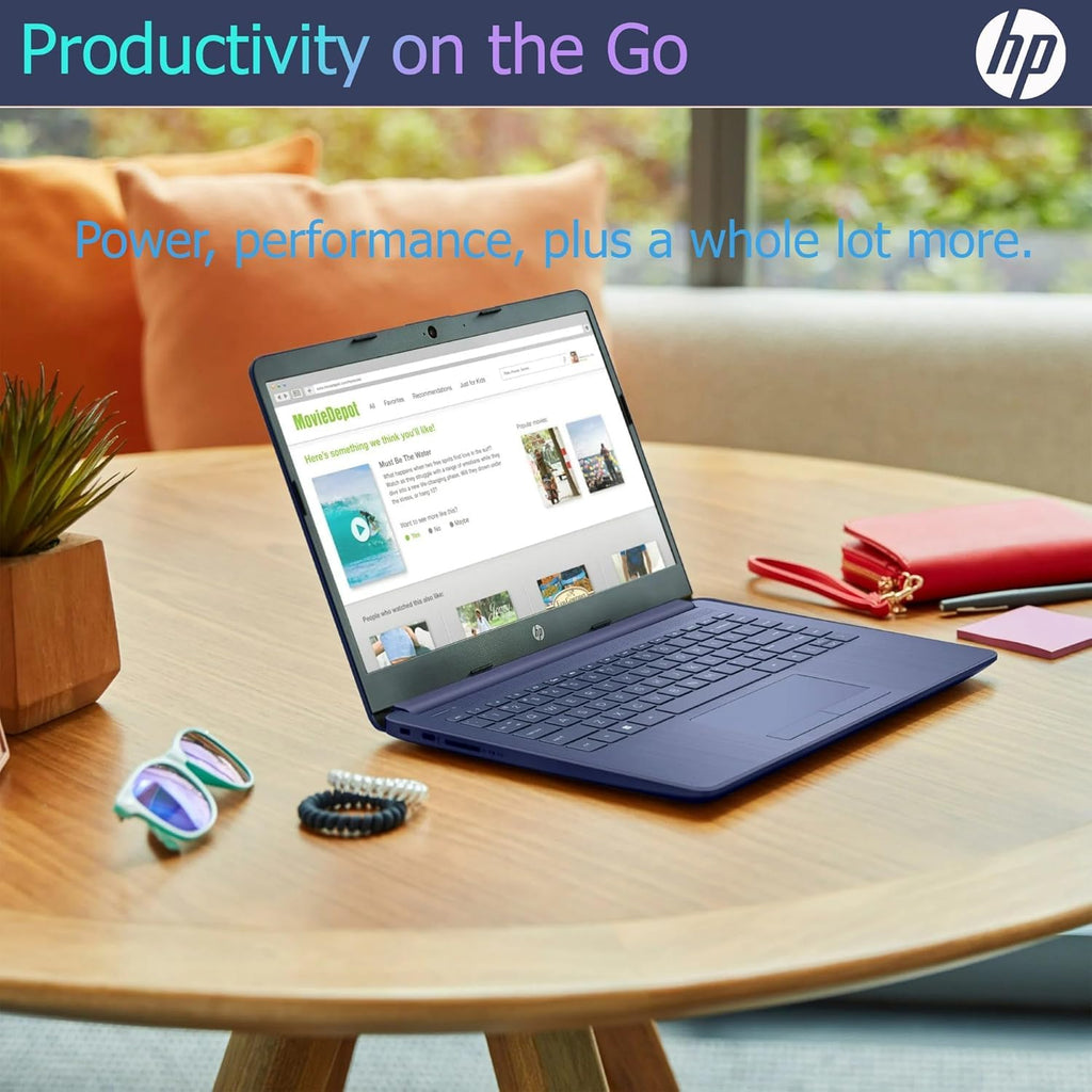 14" Ultral Light Thin Laptop, Quad-Core Intel Celeron, 16GB RAM, 564GB, Windows 11 S, Royal Blue T111238