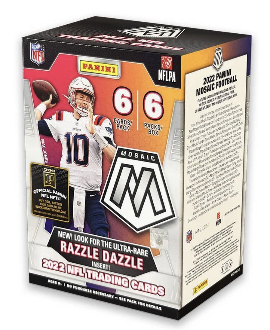 NFL Mosaic Football Trading Card Blaster Box S62973
