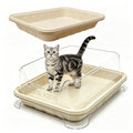 1+5 Pack Disposable Litter Boxes for Cats F5097