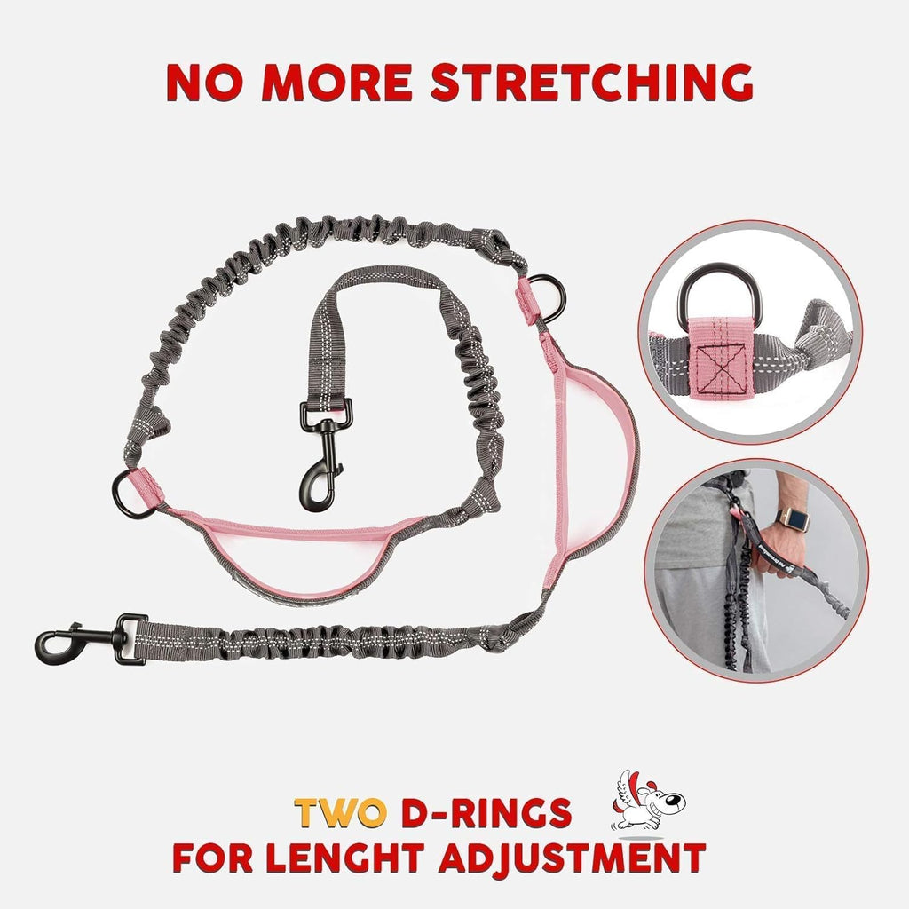 Hands Free Dog Leash and Poop Bag Dispenser F860