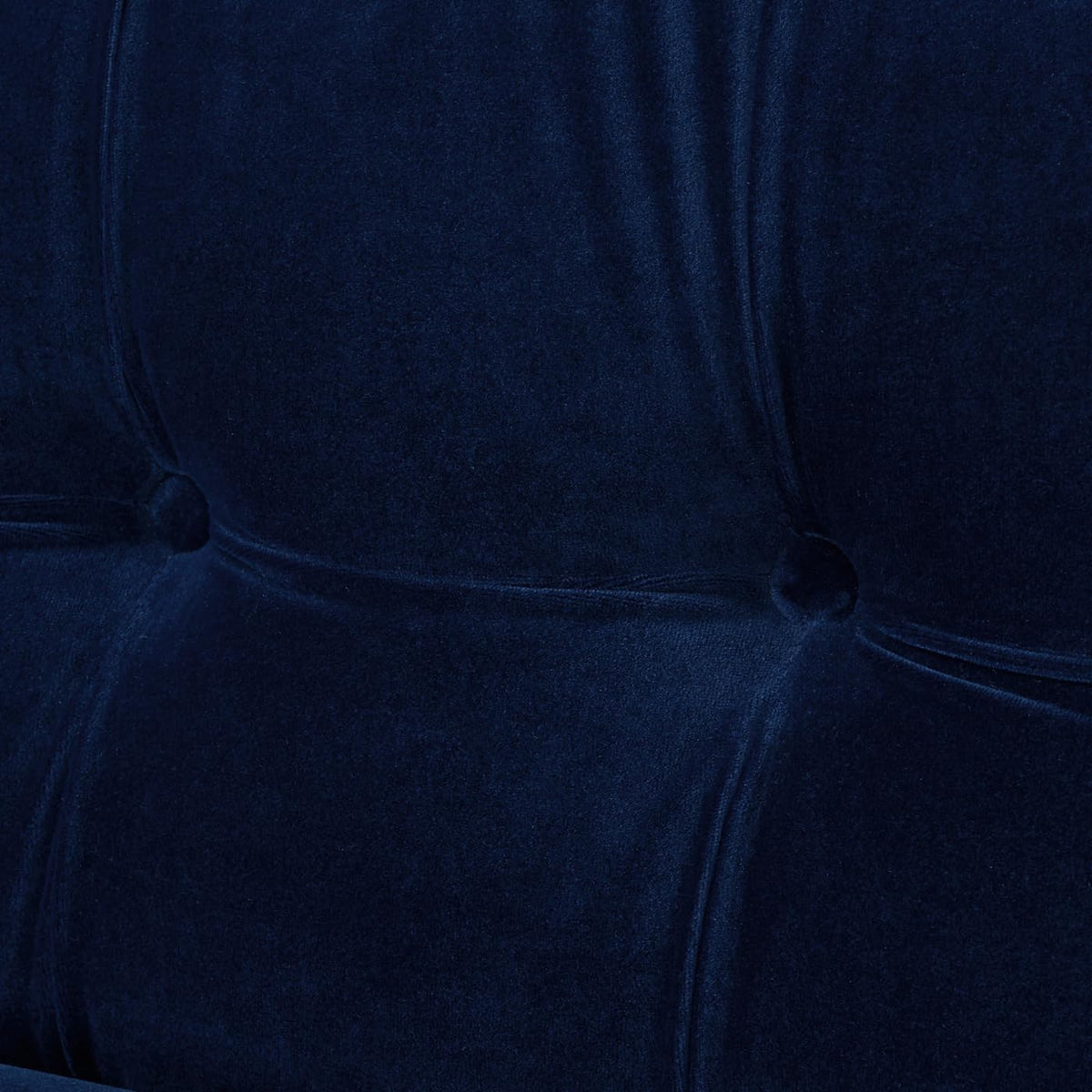 Navy Blue Velvet Tufted Sofa P138