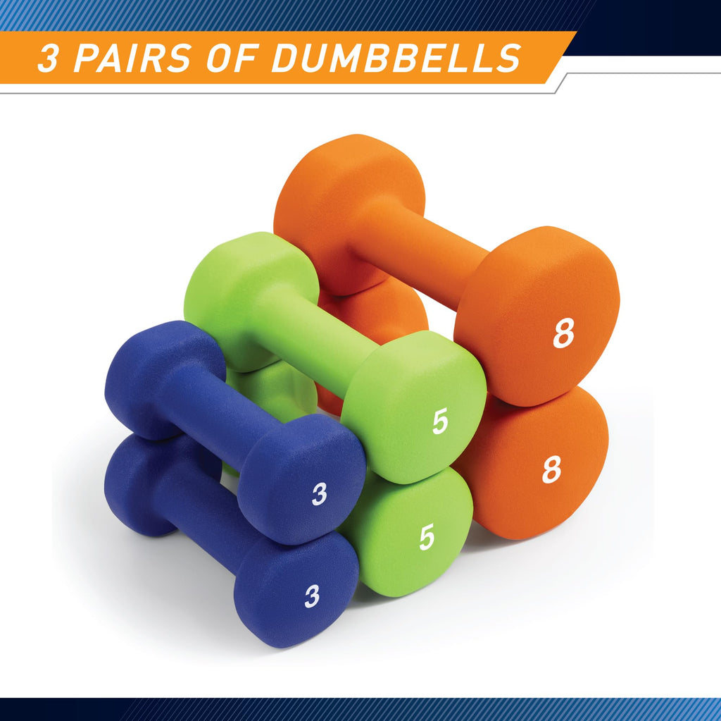Neoprene Dumbbell Hand Weights B404795
