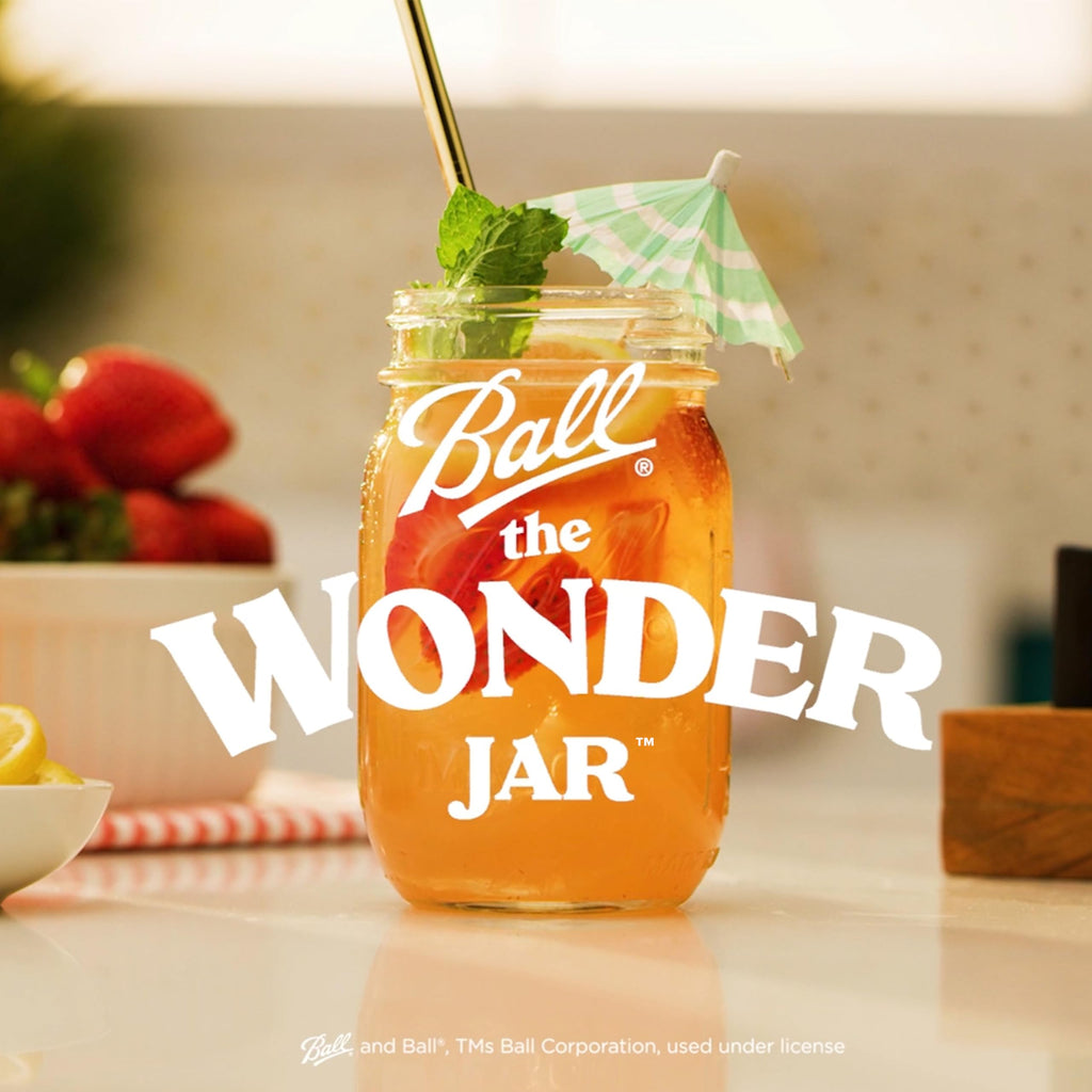 8 Glass Clear Jars with Lids & Bands Z2655