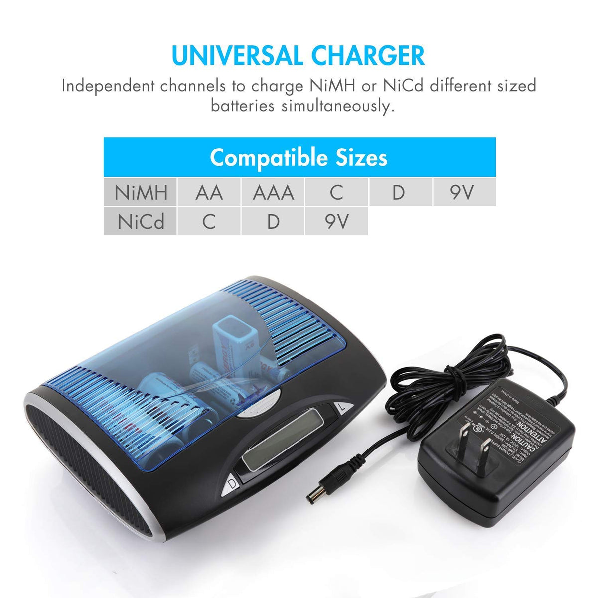 D Size Rechargeable Batteries N738