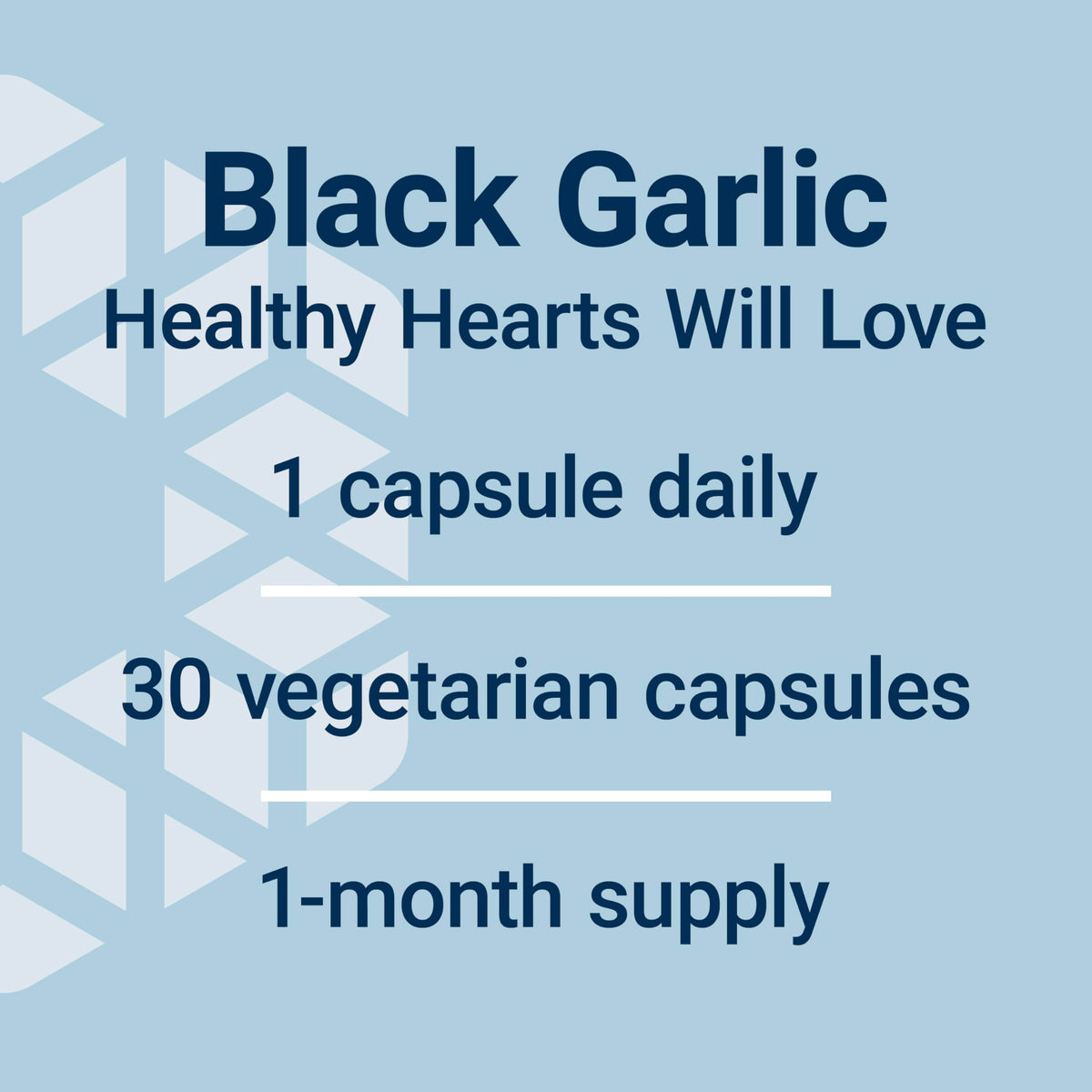 Aged Black Garlic 30 Capsules C99846