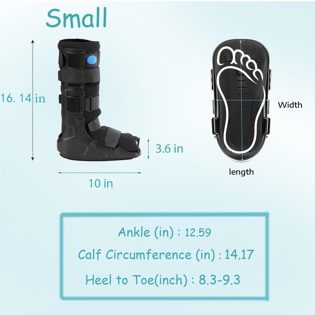 Tall Fracture Walking Boot with Air Bladders V319204