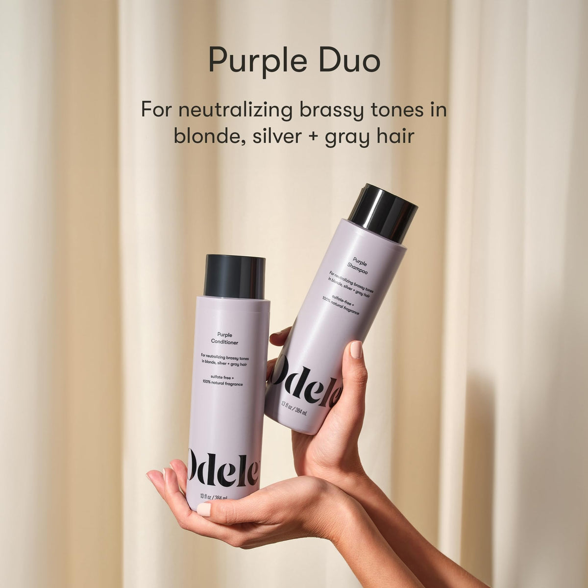 Sulfate-Free Purple Shampoo & Conditioner Set Y494409