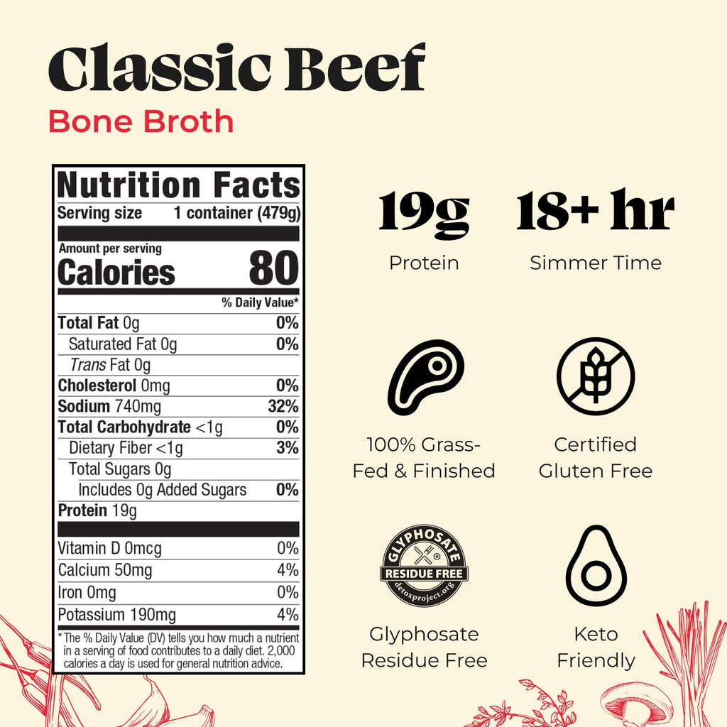 Beef Bone Broth Soup J50373