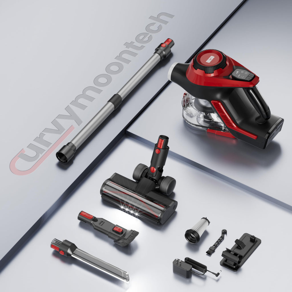Cordless Stick Vacuum 45Kpa 1.5L Lightweight Handheld Vacuum A835