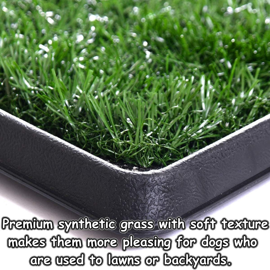 Dog Grass Pad with Tray J19388