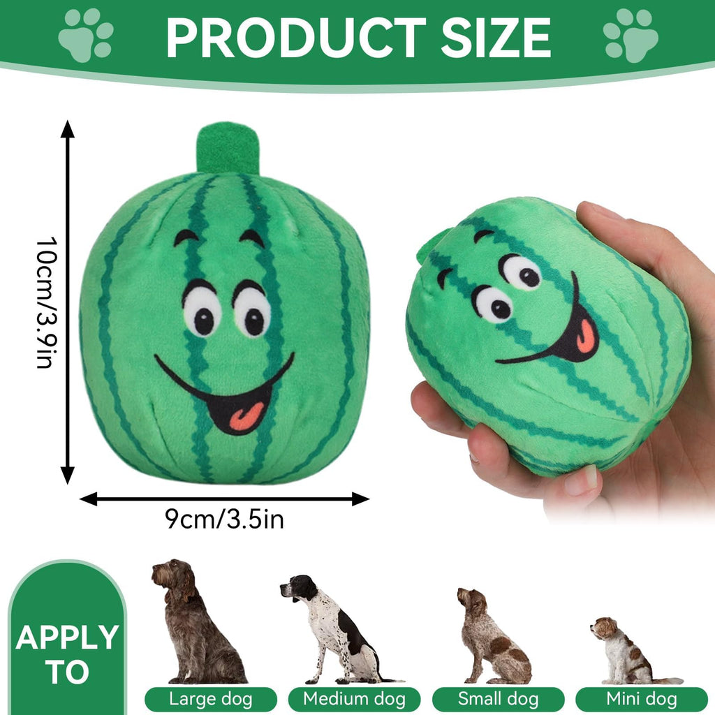 4Pcs Squeaky Plush Dog Toys X598