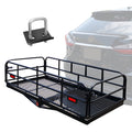 Heavy Duty Folding Hitch Mount Cargo Carrier 60" x 24" x 14.4" D2213