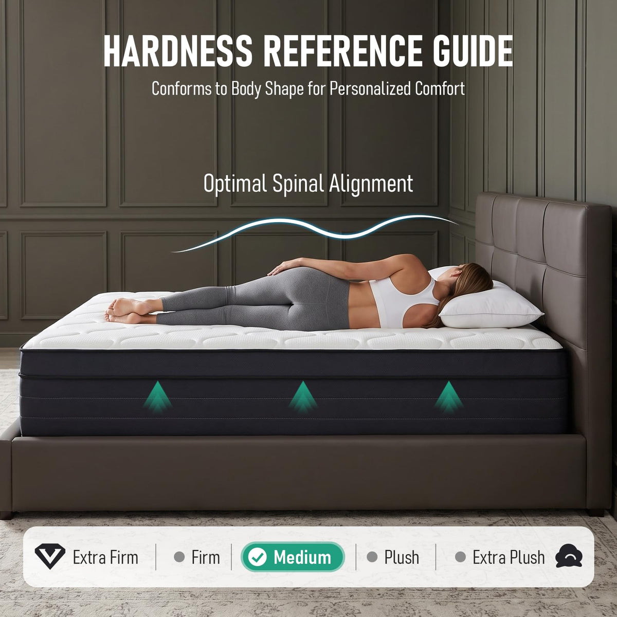 12 inch Hybrid Mattress E6553
