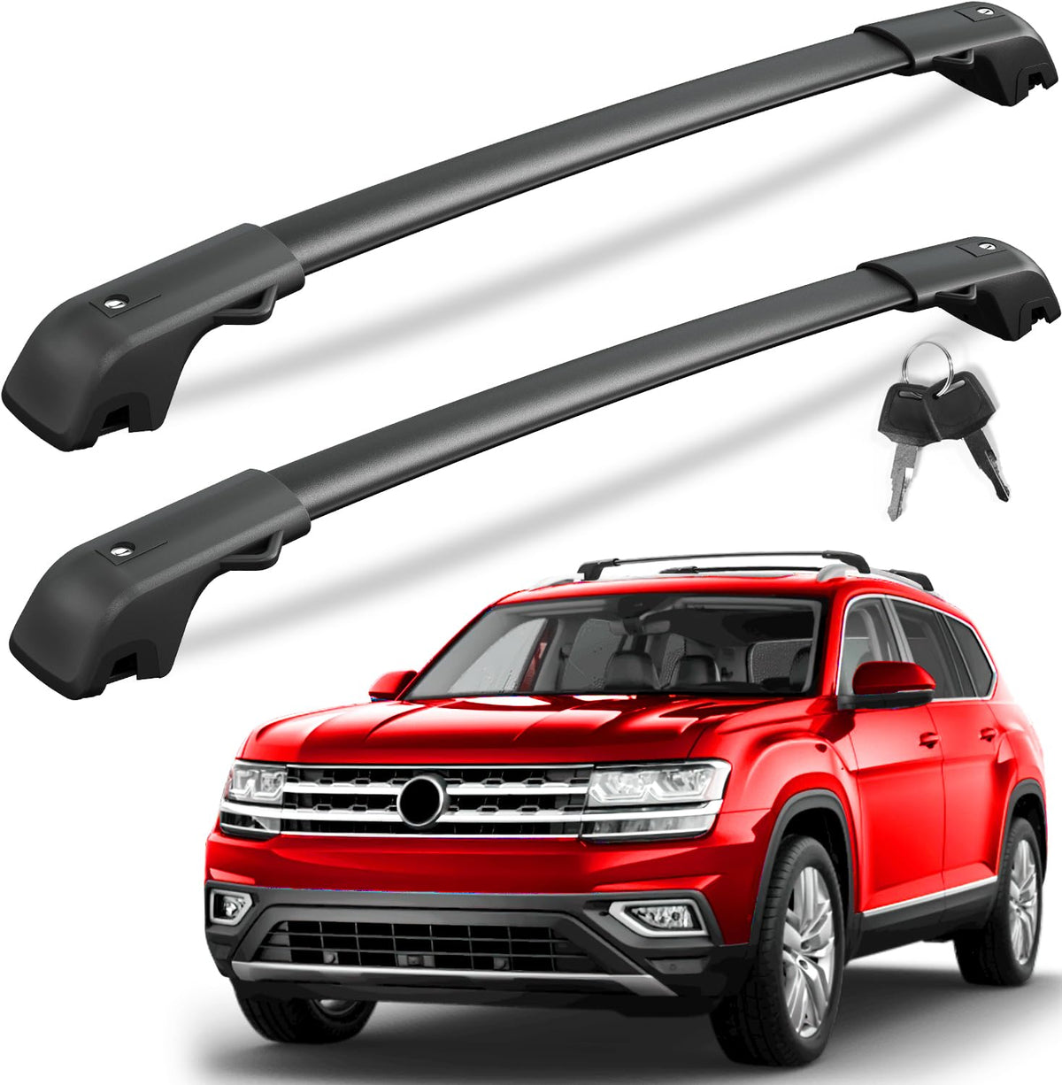 300lb Roof Rack Cross Bars Q741934