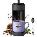 Single Serve K Cup Coffee Maker 12 oz Matte Black S25061