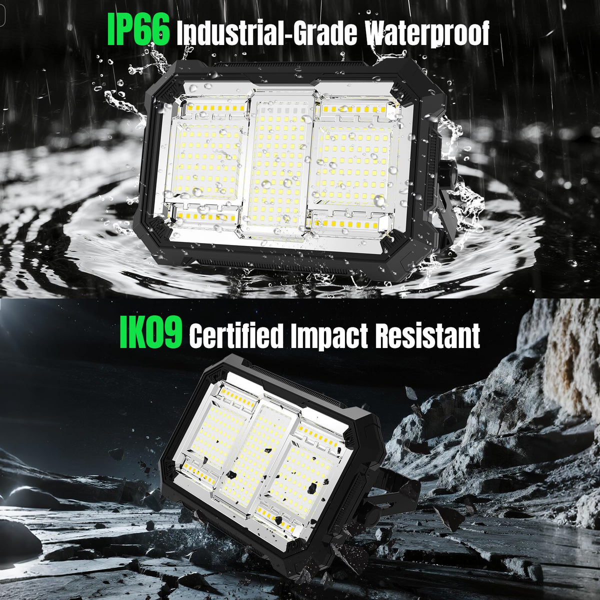 400W 32000LM Rechargeable Magnetic LED Work Light J7460