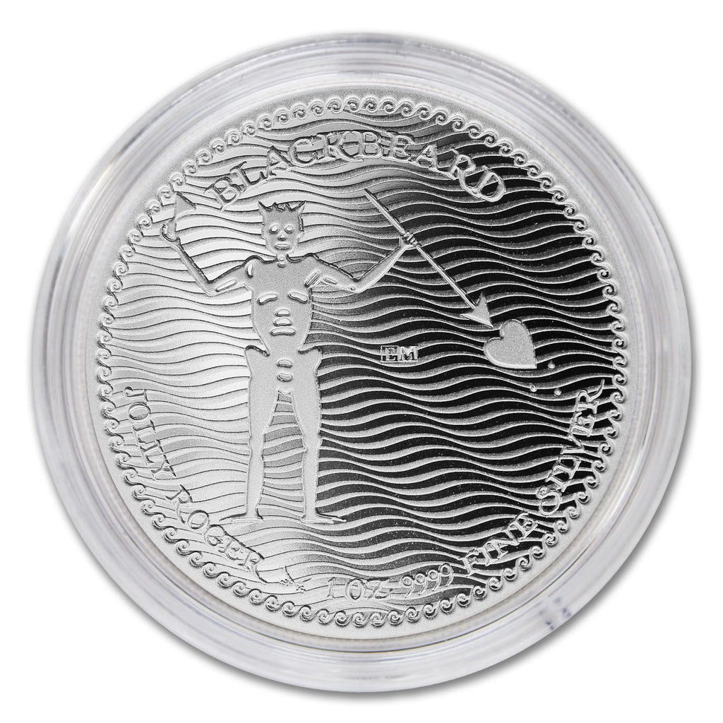 1 oz Silver Blackbeard M888