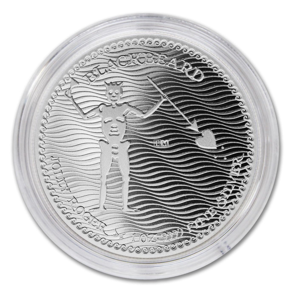 1 oz Silver Blackbeard M888