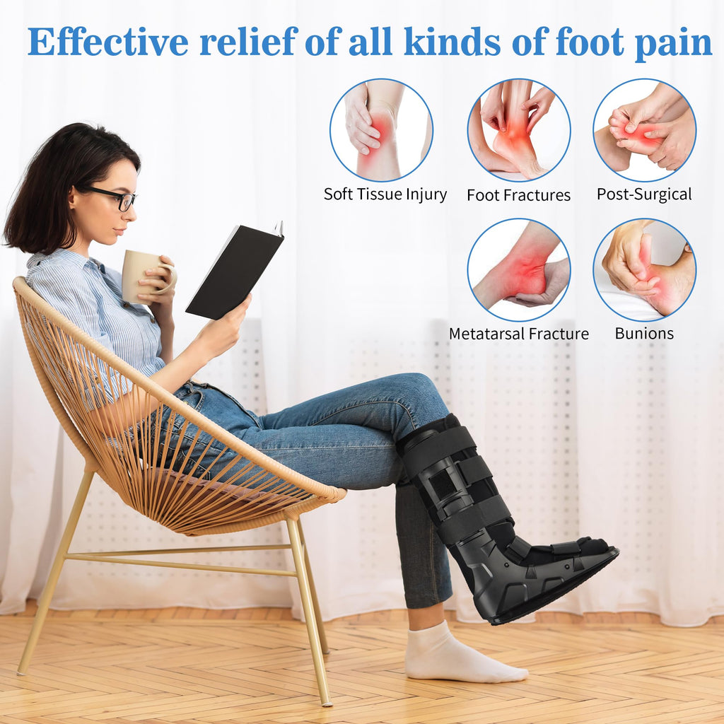 Tall Fracture Walking Boot with Air Bladders V319204