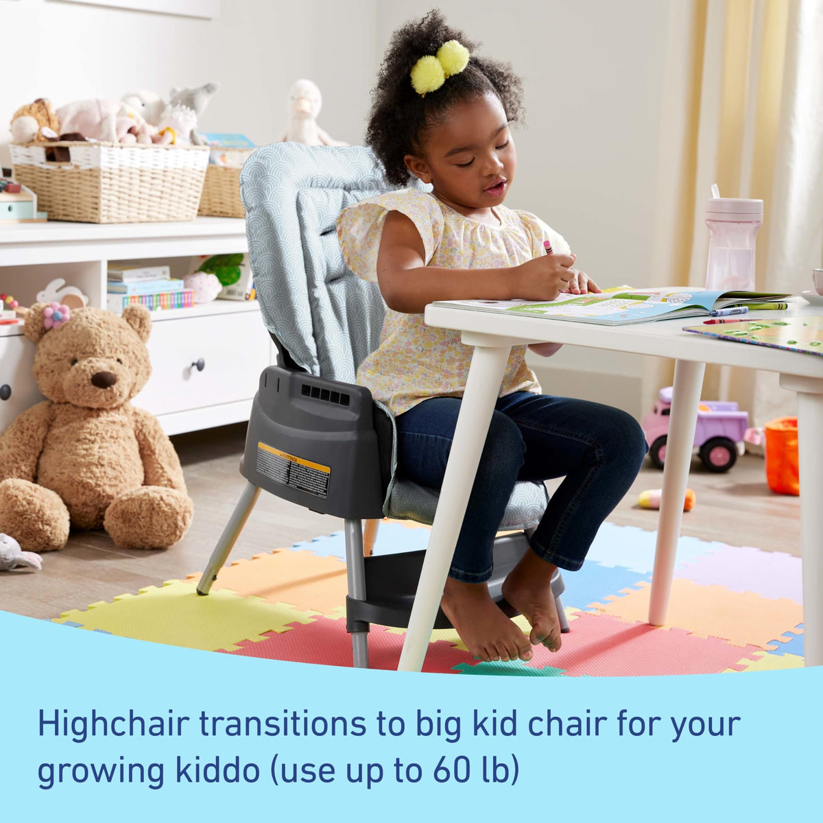 5-in-1 Convertible Highchair O1520