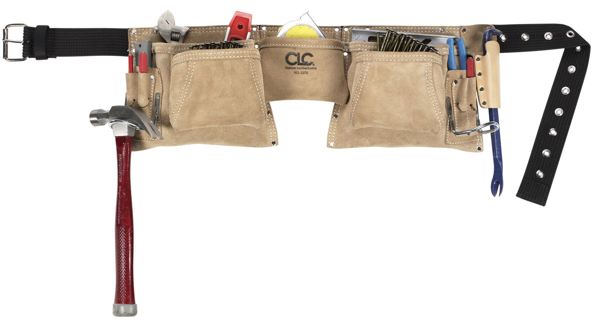 Heavy Duty Suede Work Apron, 12 Pocket V6854