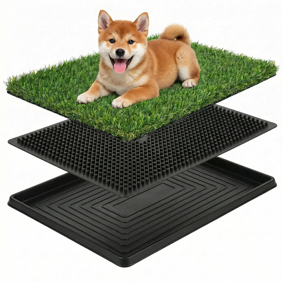 Dog Grass Pad with Tray J19388