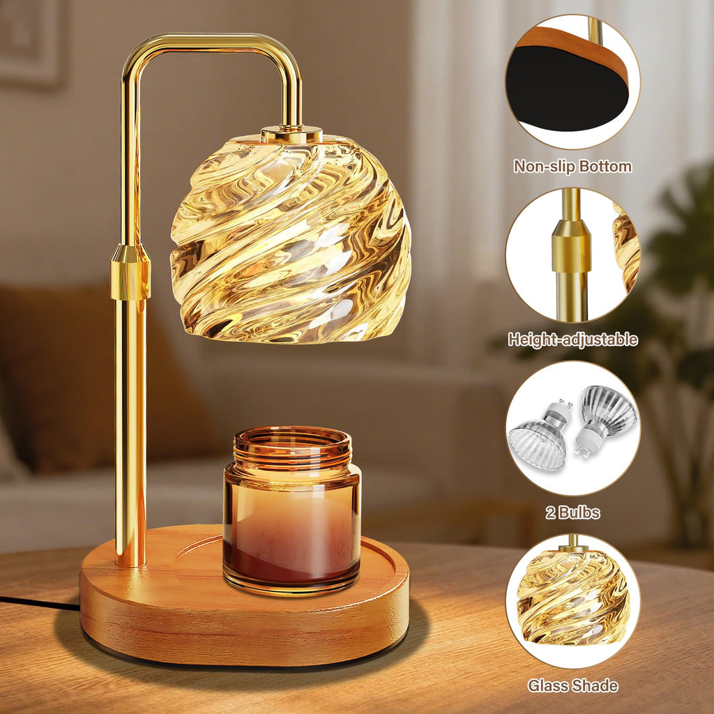 Candle Warmer Lamp with Timer Dimmable A75331