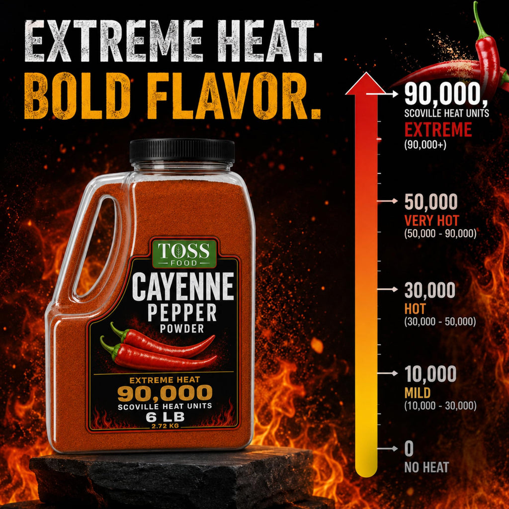 Cayenne Pepper Powder 90,000 Heat Units 6 LB F2867