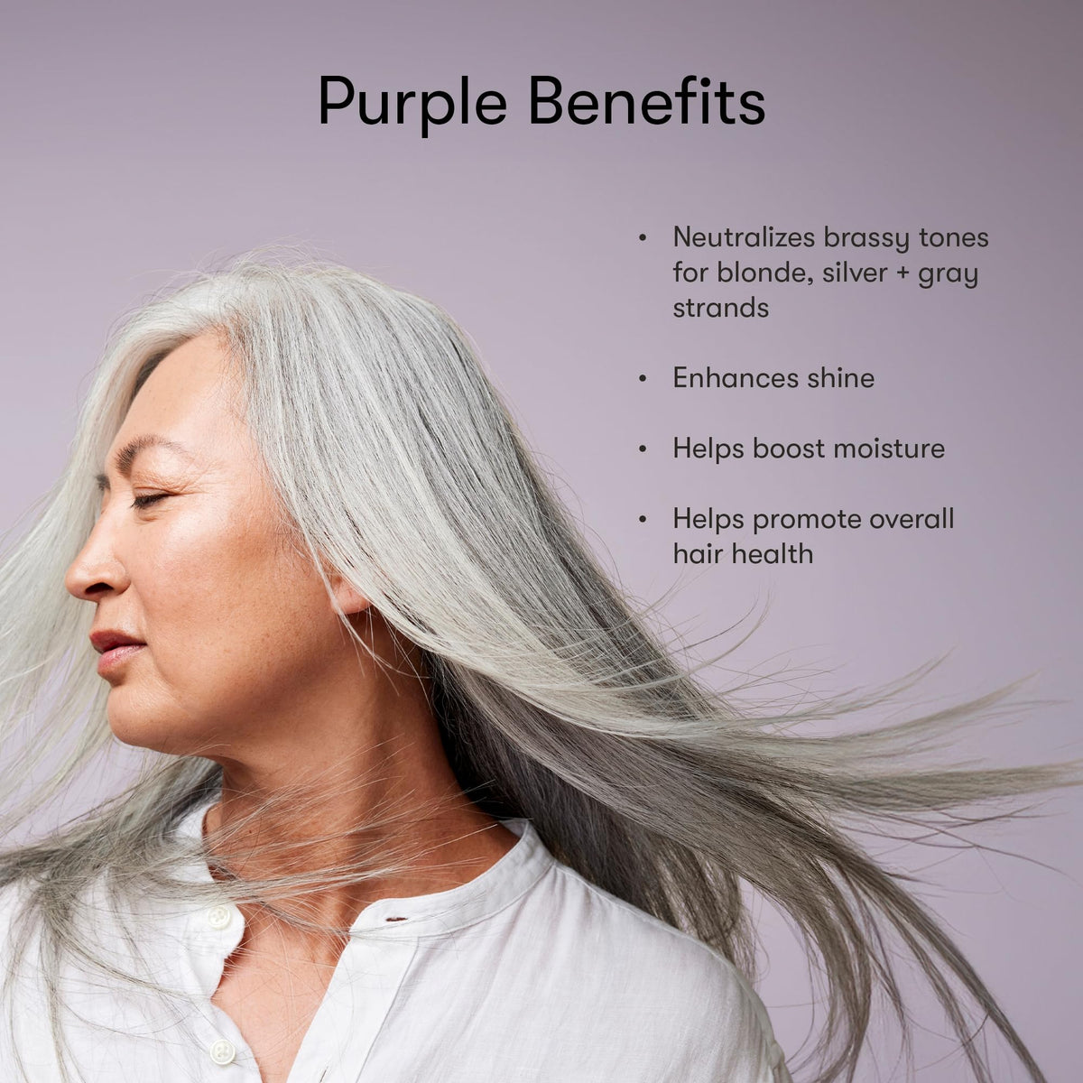 Sulfate-Free Purple Shampoo & Conditioner Set Y494409