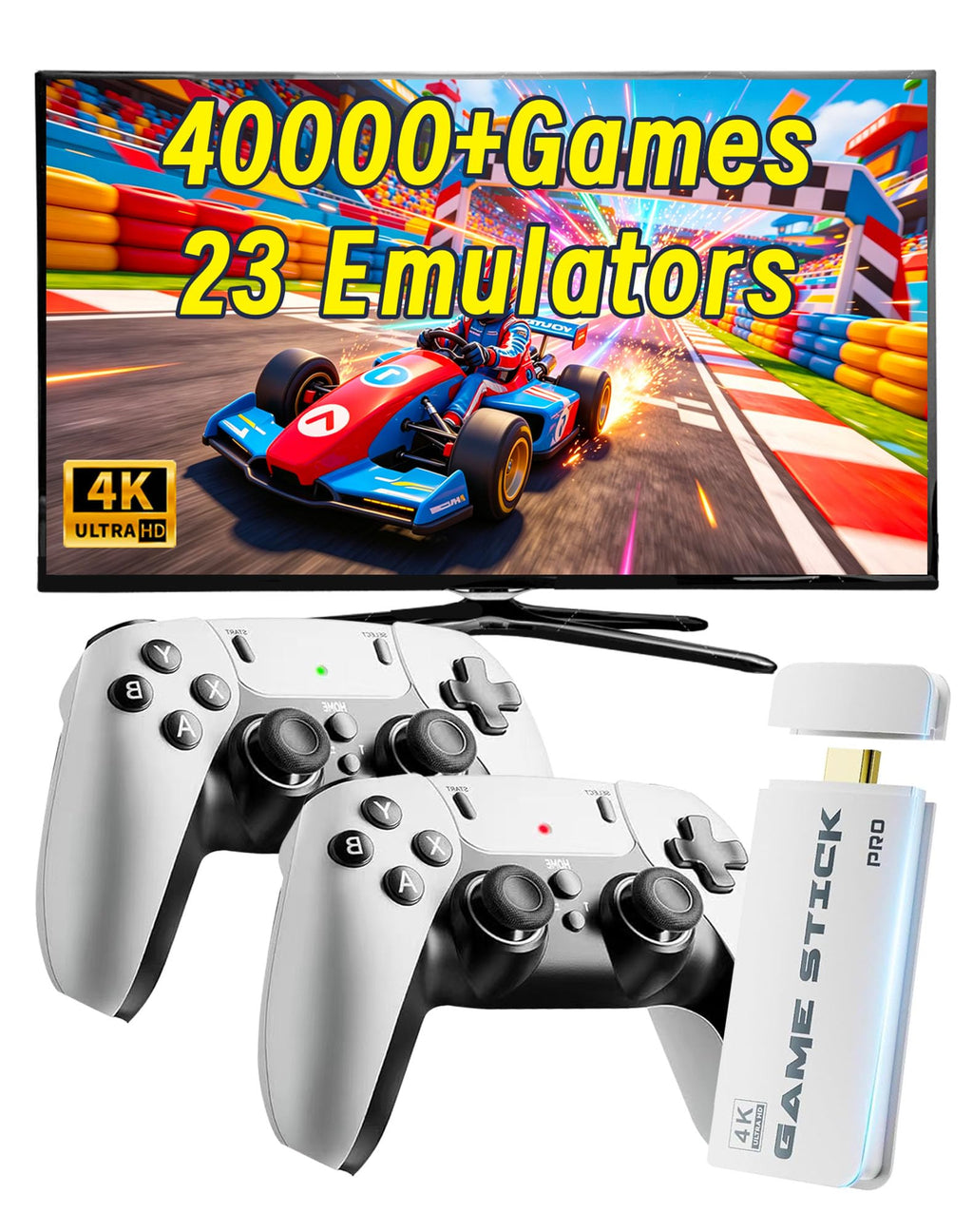 Retro Gaming Console Stick with 4K HDMI N65096