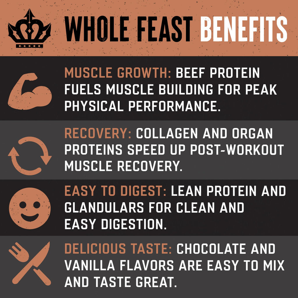 Beef Protein Powder Milk Chocolate 21g Protein B42355