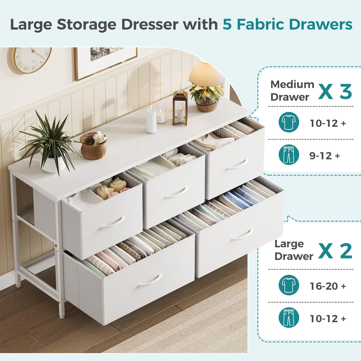 White Dresser F122553