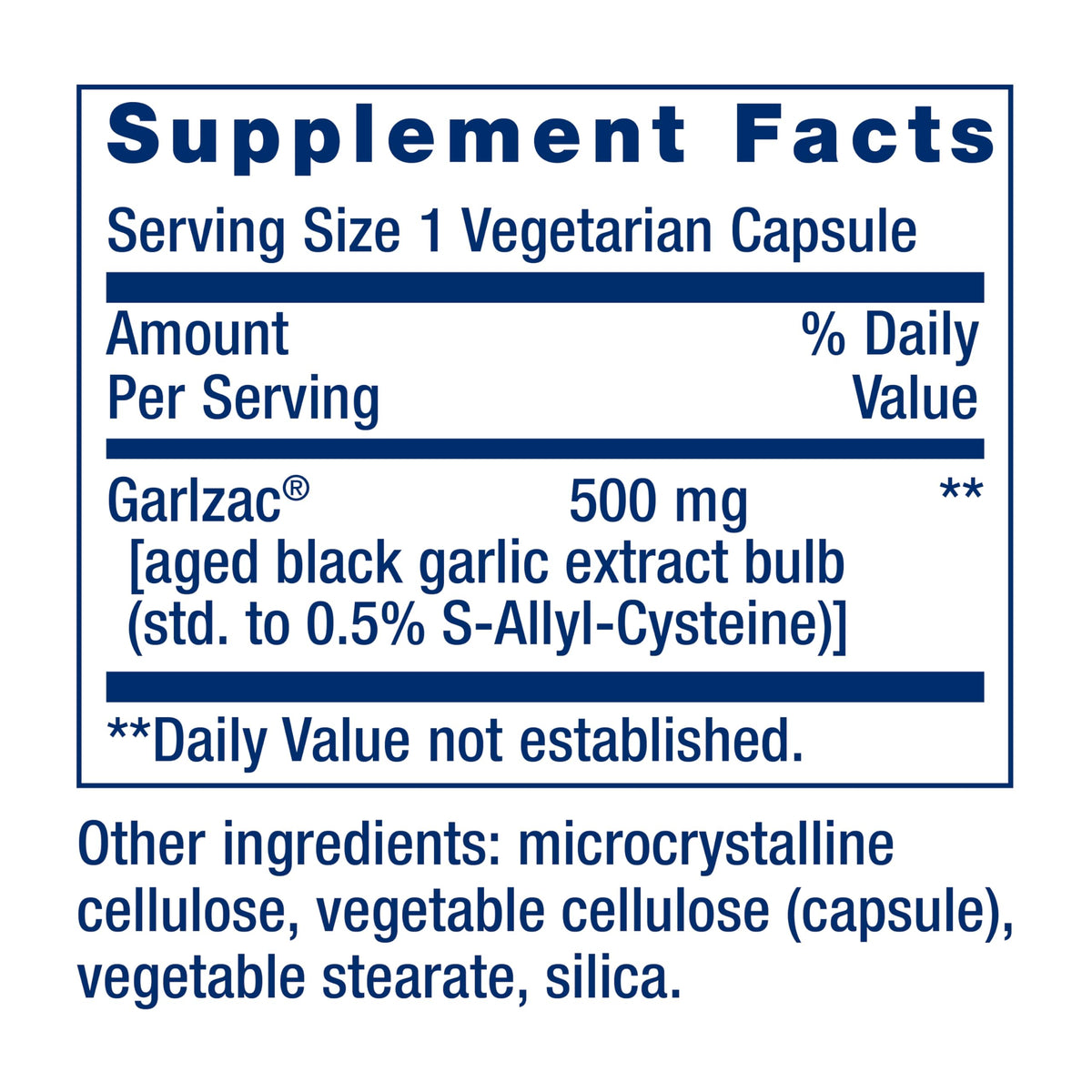 Aged Black Garlic 30 Capsules C99846