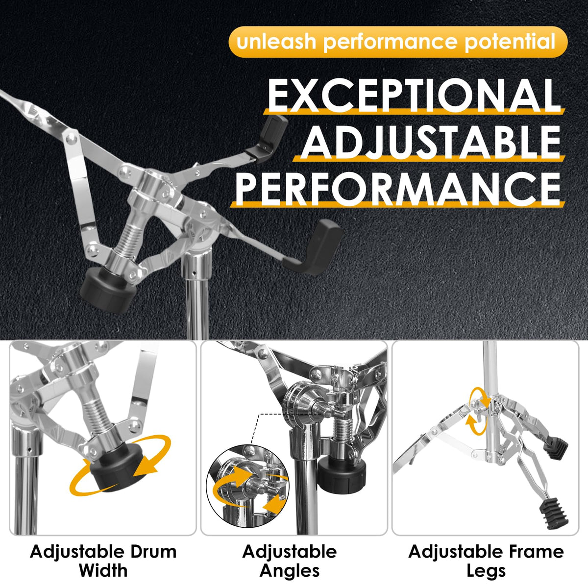 Adjustable Tripod Snare Drum Stand X316418