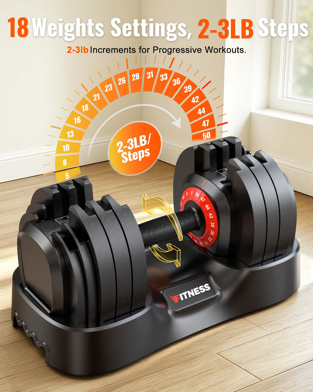 Adjustable Dumbbell Set E303