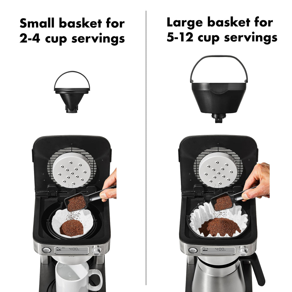 12-Cup Coffee Maker with Single-Serve Function B55910