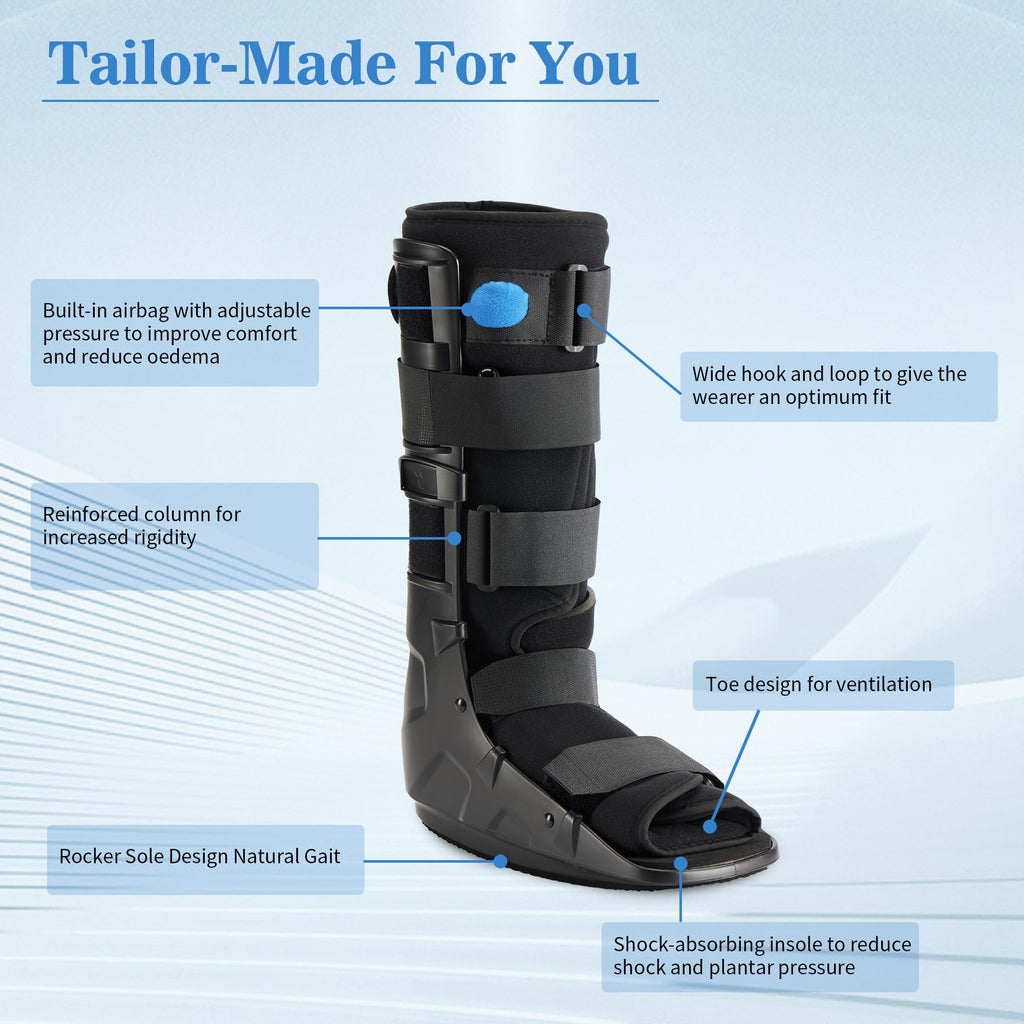 Tall Fracture Walking Boot with Air Bladders V319204