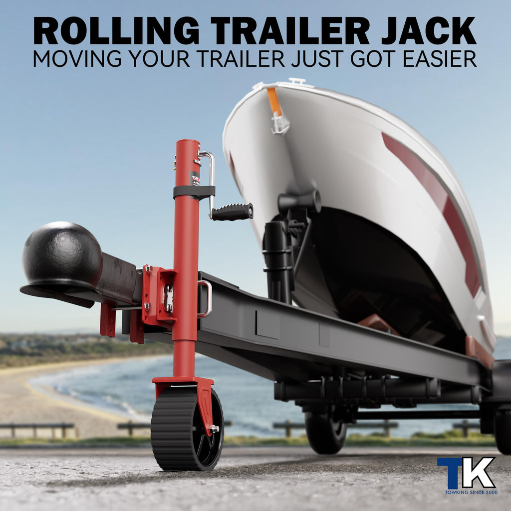 2000 lbs Swivel Trailer Jack with 8" Wheel L318