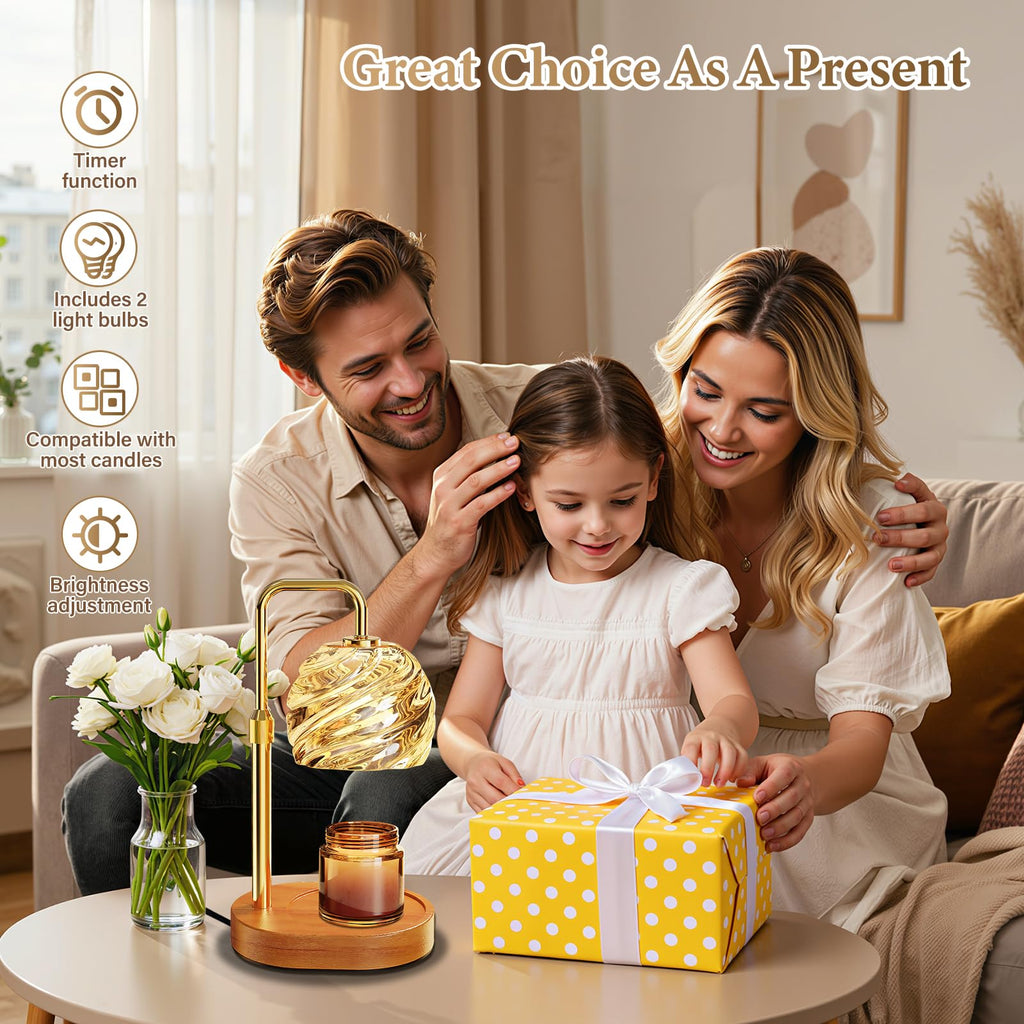 Candle Warmer Lamp with Timer Dimmable A75331