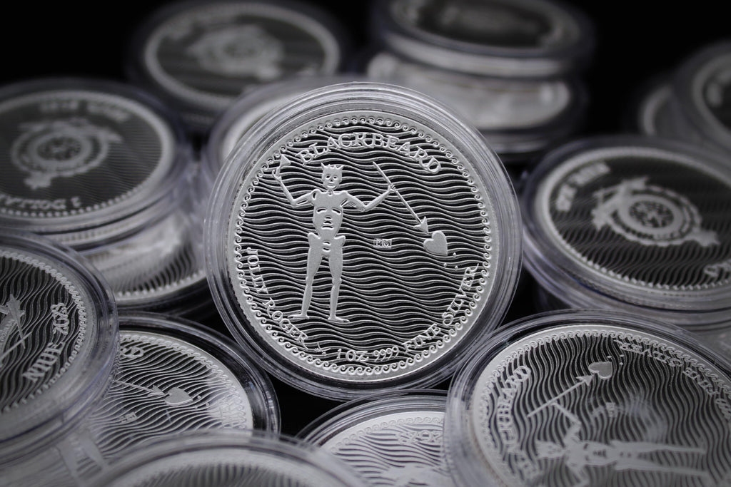 1 oz Silver Blackbeard M888
