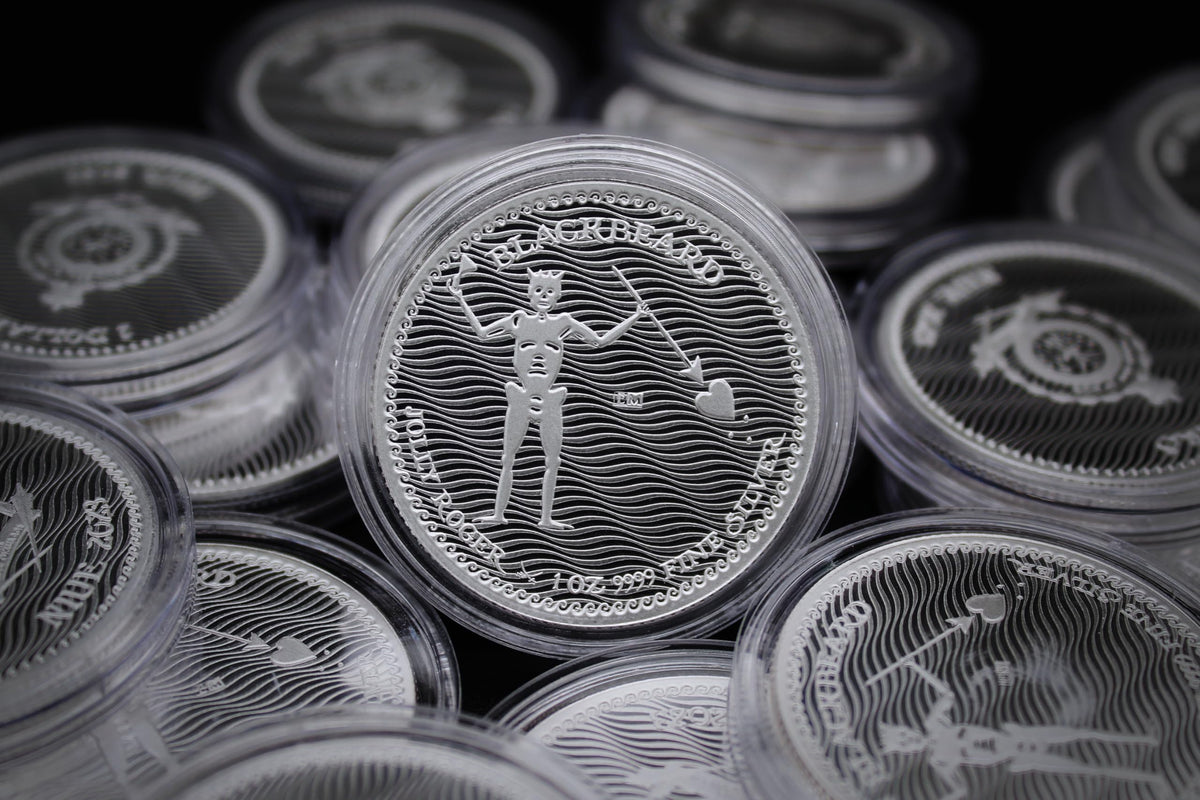 1 oz Silver Blackbeard M888