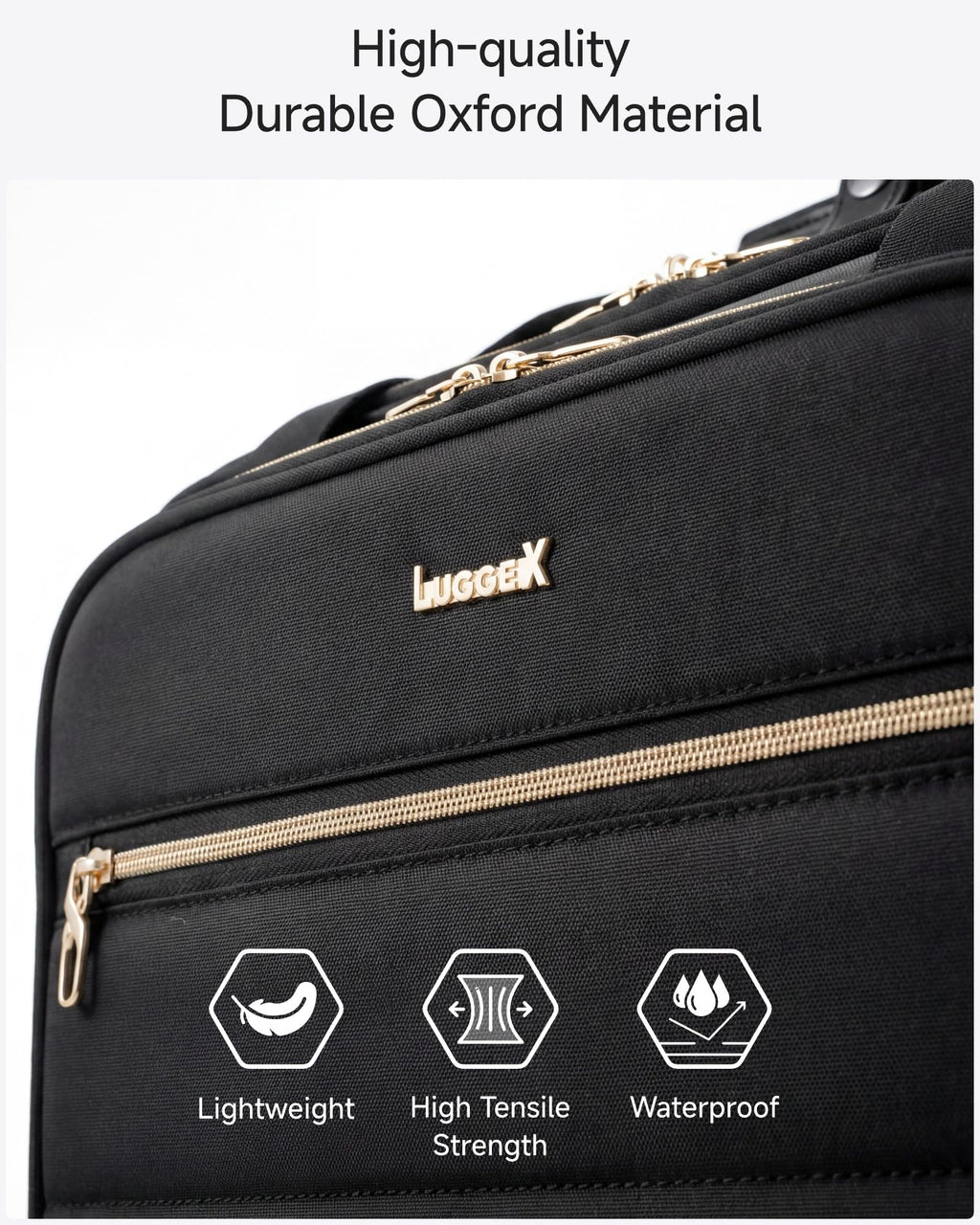 Black Rolling Laptop Bag Q660