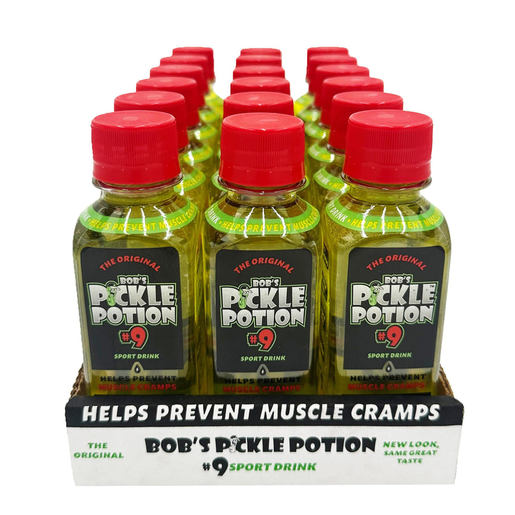 Electrolyte Pickle Shot Zero Caffeine & Gluten-Free 6.3 Oz (Pack of 18, Dill Pickle) H7887
