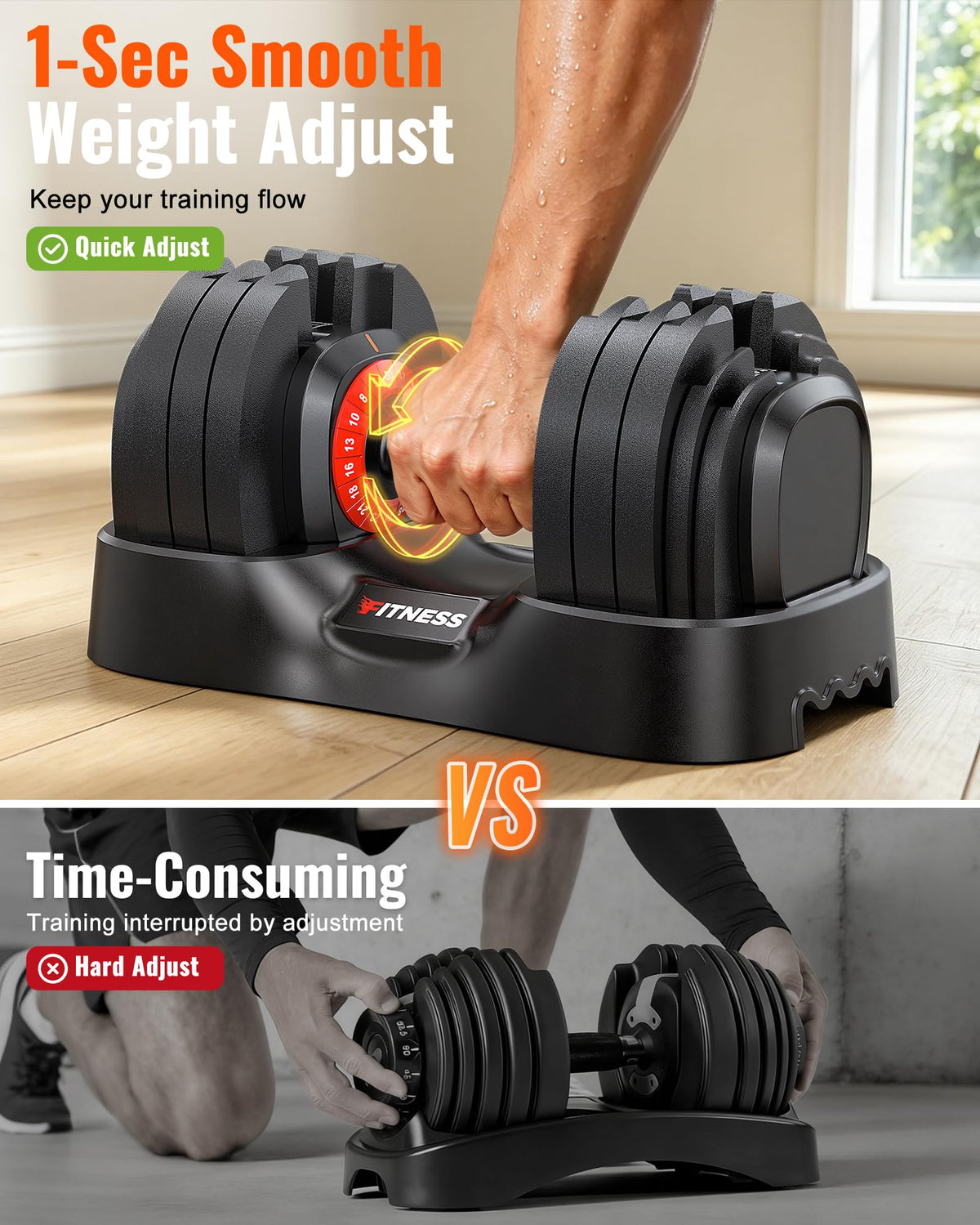 Adjustable Dumbbell Set E303