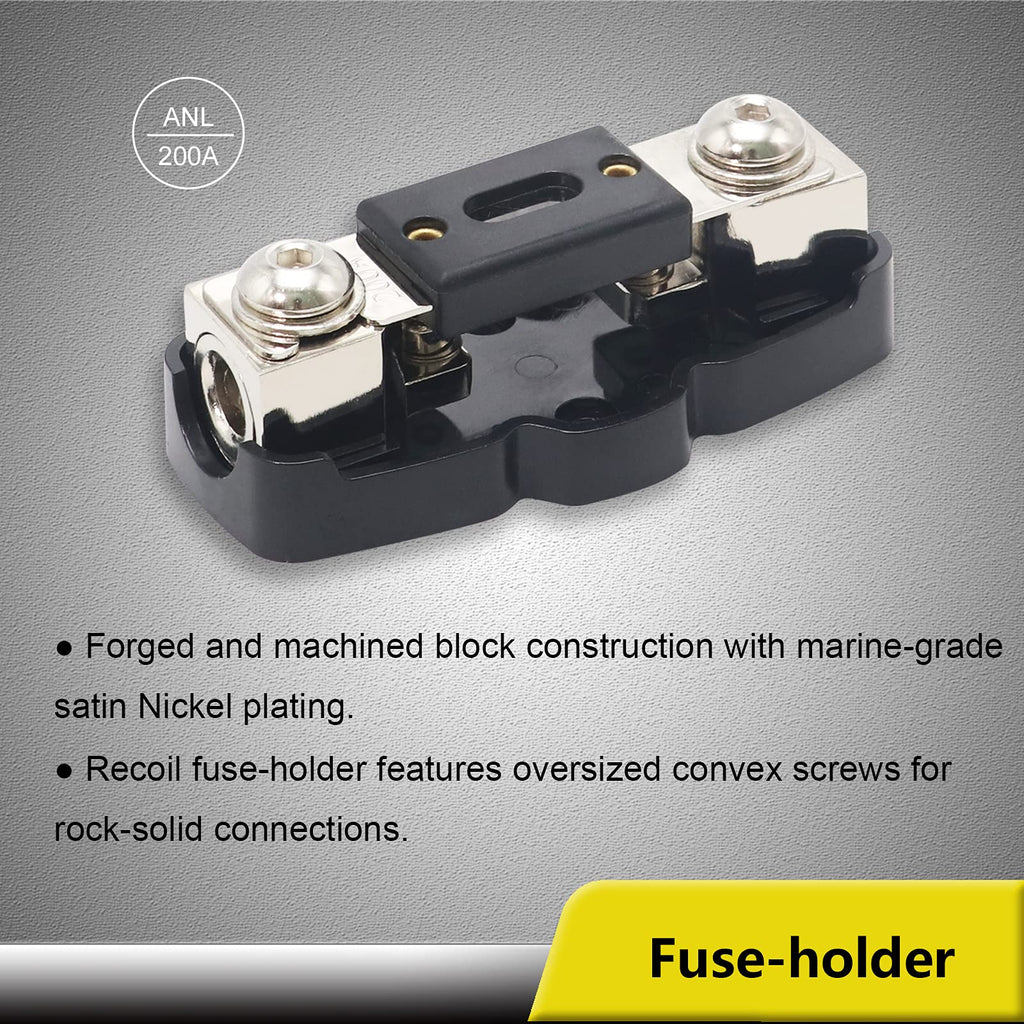 0 Gauge Car Audio Amplifier Wiring Installation Kit Z53782