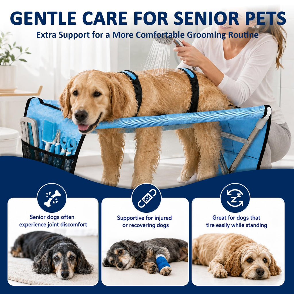 Pet Grooming Hammock with Stand K467437