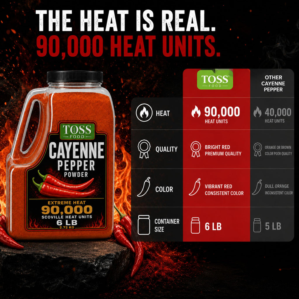 Cayenne Pepper Powder 90,000 Heat Units 6 LB F2867