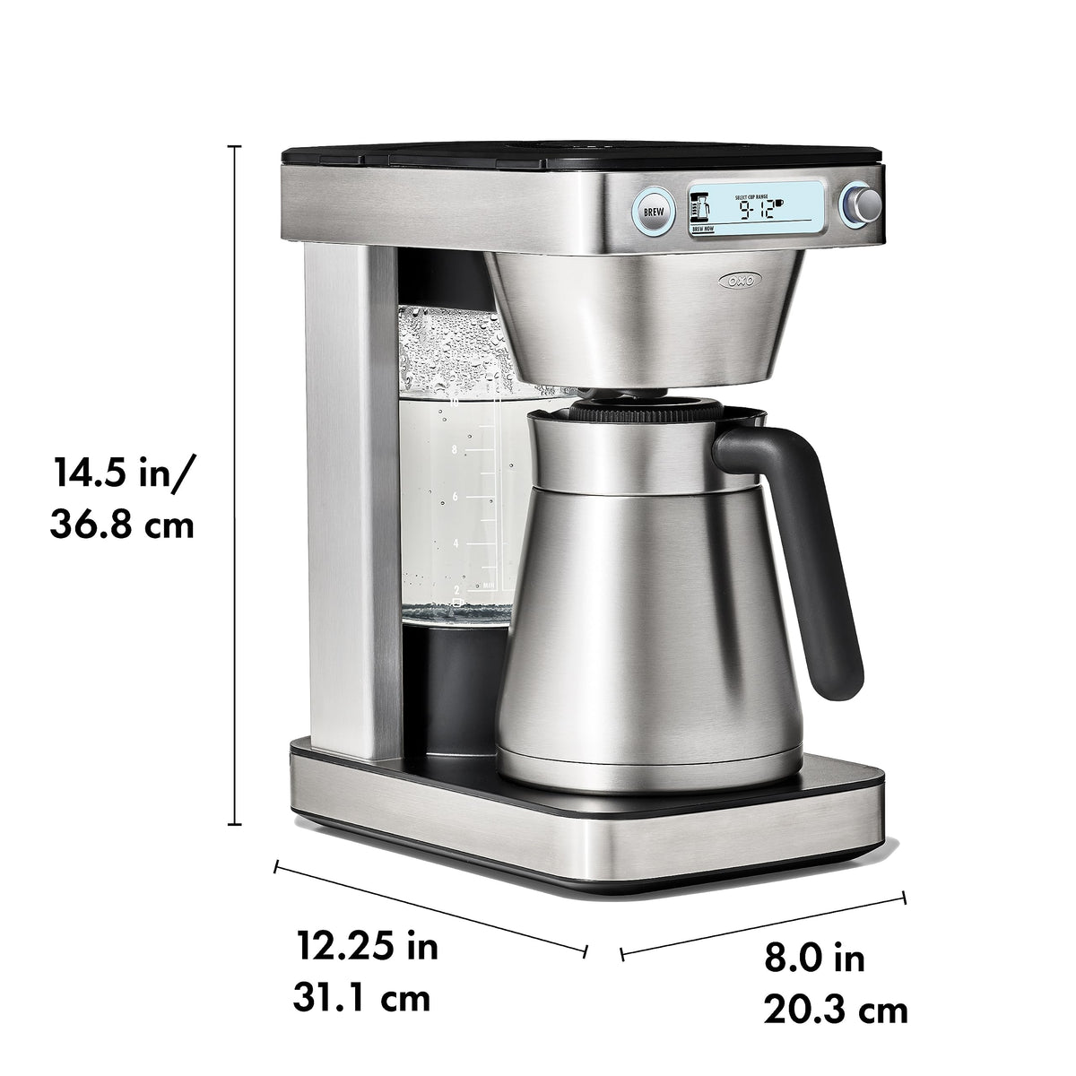 12-Cup Coffee Maker with Single-Serve Function B55910